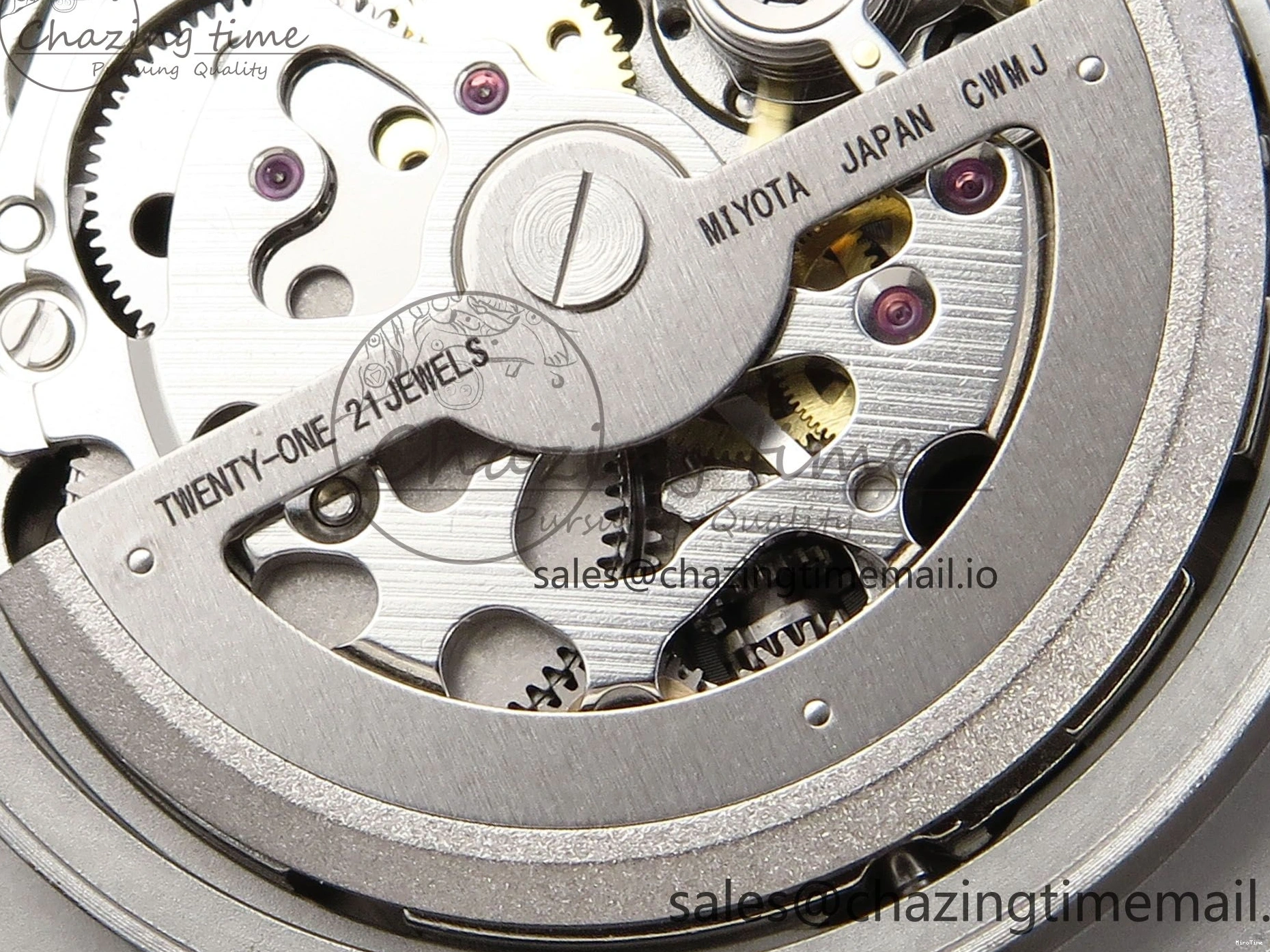 MIROTIME 0415 Big Pilot IW329701 M+F 1:1 Best Edition Black Dial on Brown Leather Strap MY RelaxedFit 7005